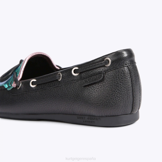 Kurt Geiger mujer mocasín águila londinense 2LPR227 | calzados negro otro